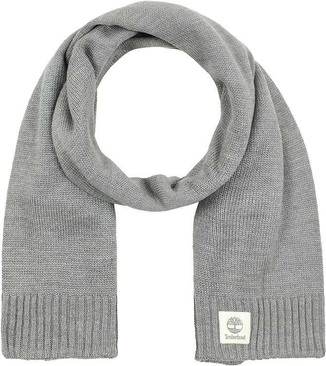 Womens Sold Scarf With Tonal Label